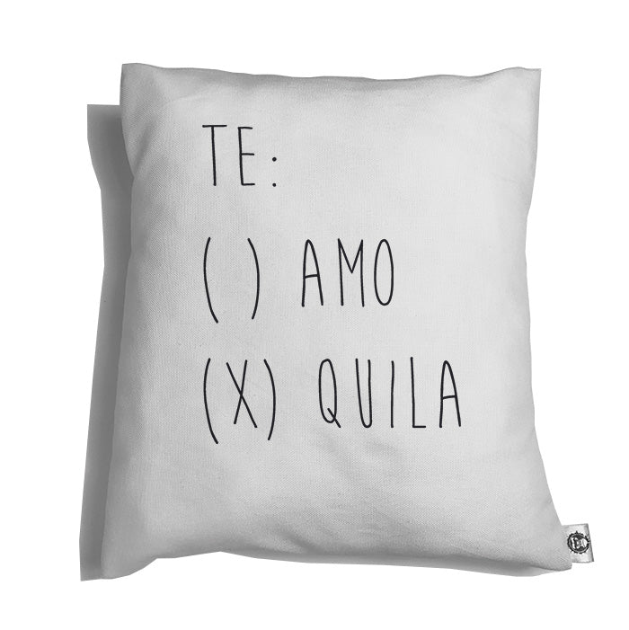 Accesorios: Cojín Decorativo Frases de humor y diseños de artistas independientes Tequila Frases Humor