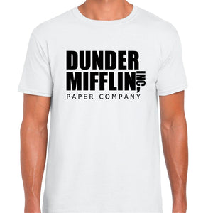 Ropa: Playera Unisex diseño de playeras de the office, dunder mifflinn, michael scott TV y Cine Humor