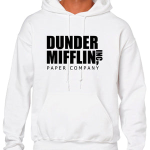 Ropa: Hoodie Unisex diseño de playeras de the office, dunder mifflinn, michael scott TV y Cine Humor