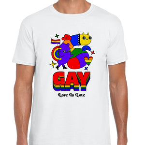 Ropa: Playera Unisex diseños de playeras lgbt, pride, orgullo, gay, lesbianas Pride LGBT