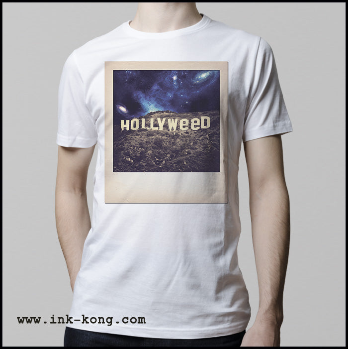 Ropa: Playera Unisex Hollywood y cultura stoner Pacheco Fotografía