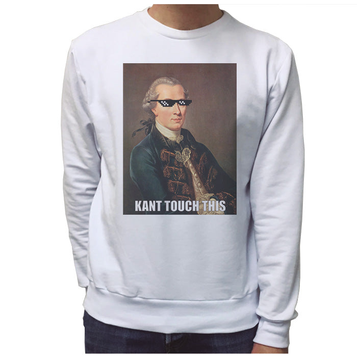 Ropa: Sudadera Unisex Diseños chistosos de Memes de Immanuel Kant en Internet  Humor Personajes