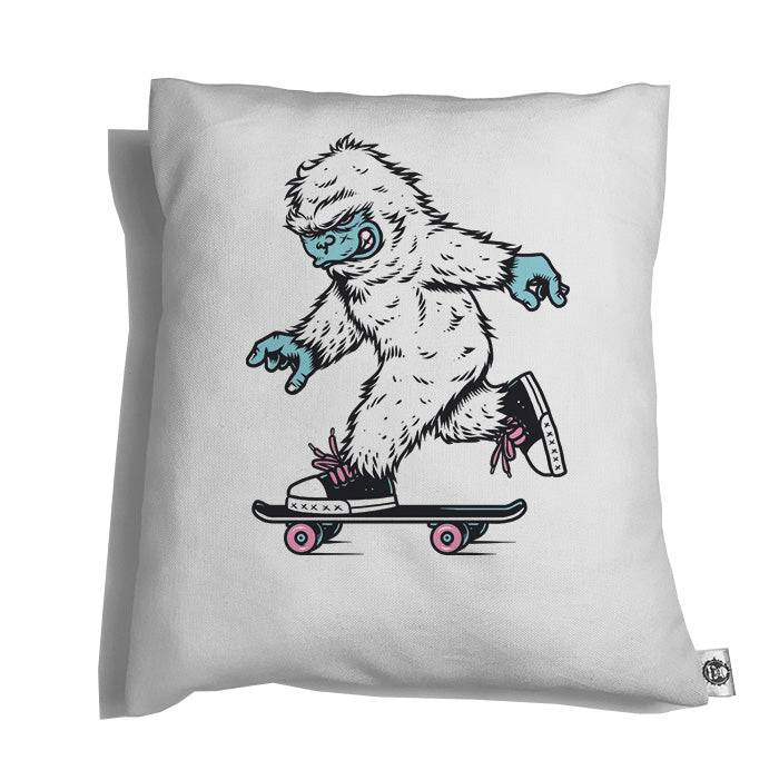 Accesorios: Cojín Decorativo skate, hombre de las nieves yeti Humor Personajes